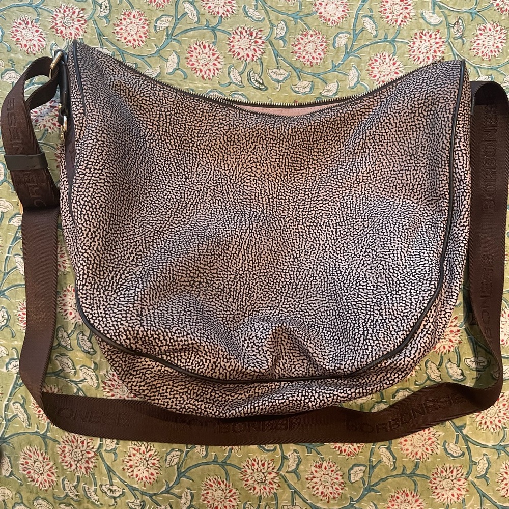 Borbonese LUNA Italian shoulder/crossbody bag 🇮🇹